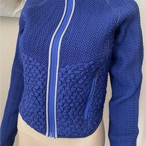 FP Movement by Free People Textured Blue Ski Jacket